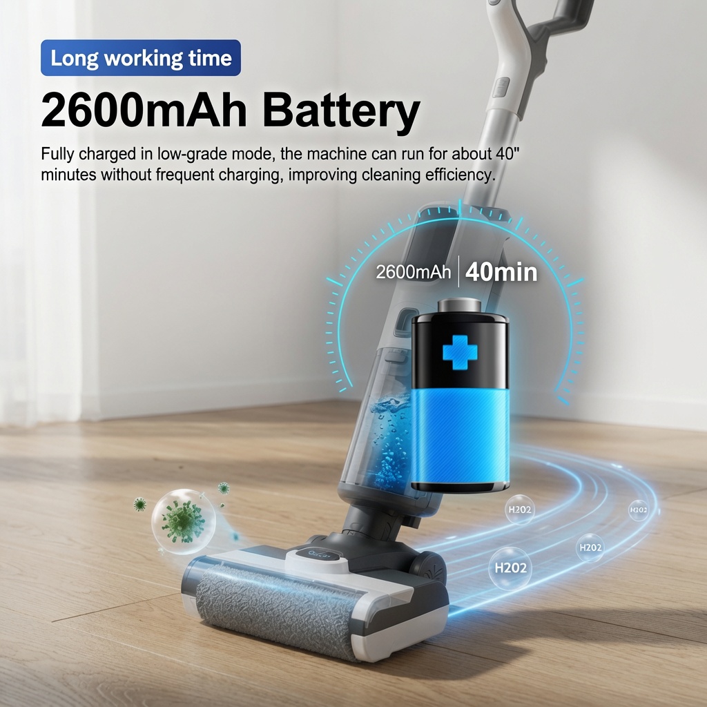High-capacity 2600mAh lithium battery module metrics
