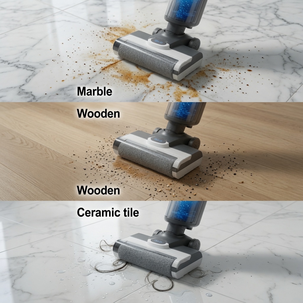 Multi-Surface Cleaning compatibility visual mapping